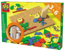 Hammare och spik med bräda - Fantasi