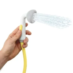 Handdusch, batteridriven - Elefant, gul