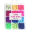 Heishi-pärlor – Fluorescerande, 1.750 st.
