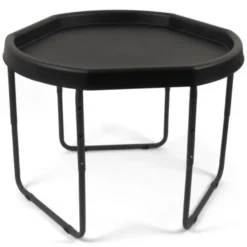 Hexacle® lekbord inkl. stativ – Stort – Svart
