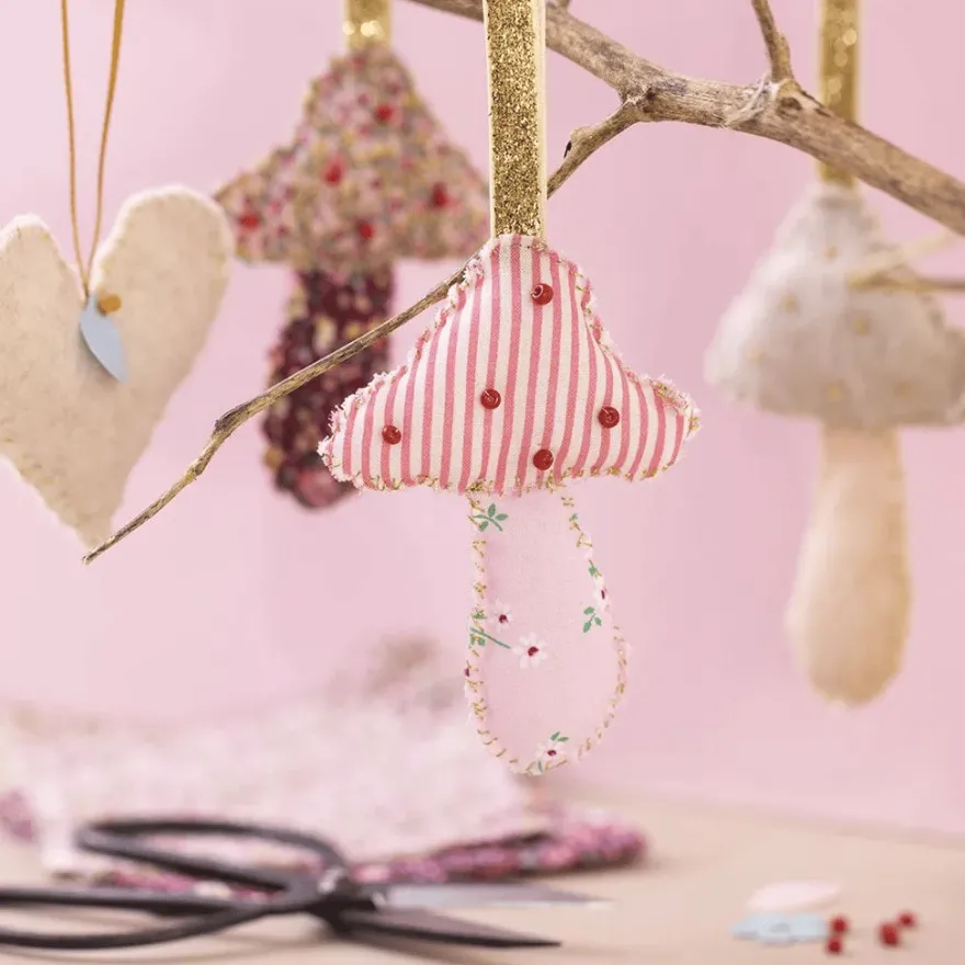 Hobbyfilt A4 - Lila/rosa, 10 ark