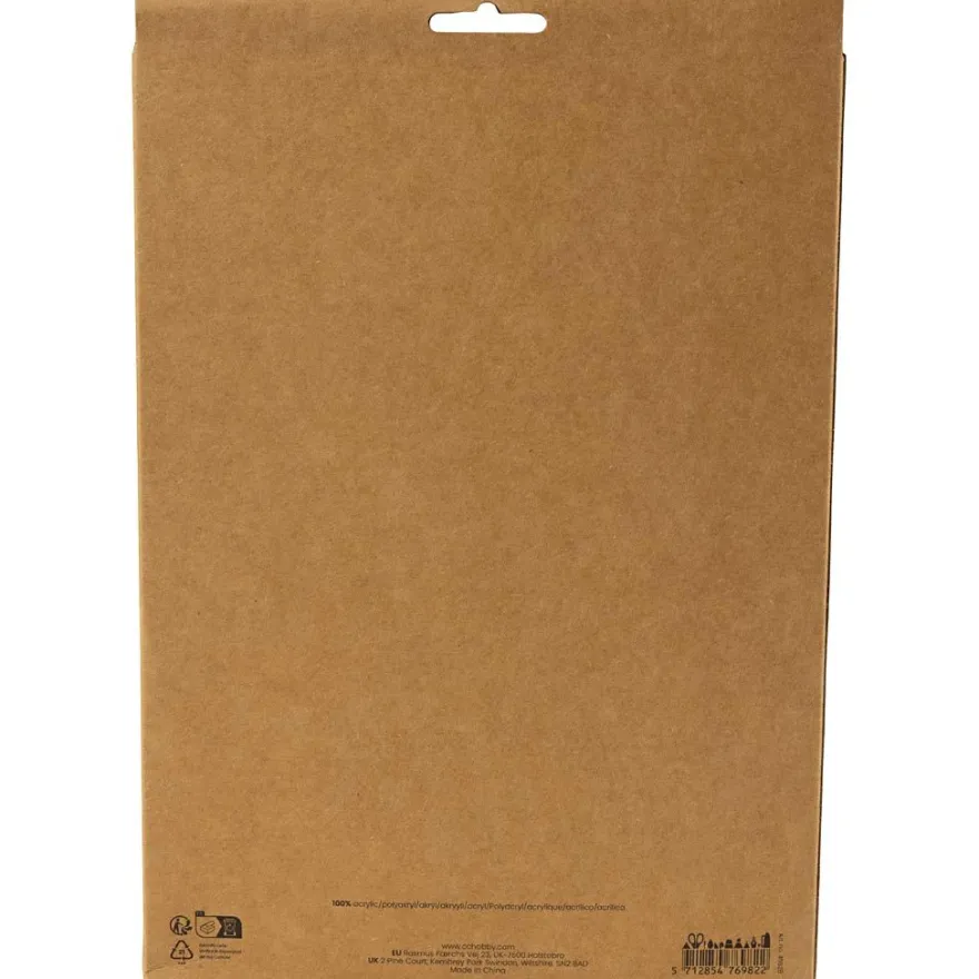 Hobbyfilt A4 - Natur, 10 ark