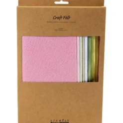 Hobbyfilt A4 - Pastell, 10 ark