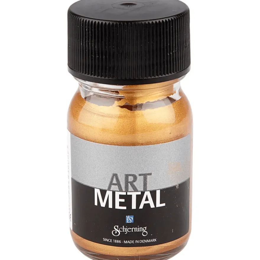 Hobbyfärg, metallic 30 ml - Guld, 1 st.