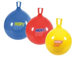 Hoppboll 65 cm blå