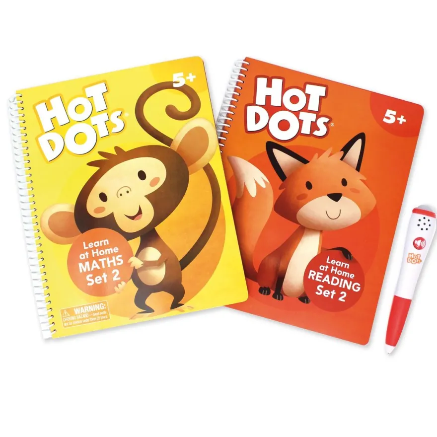 Hot Dots® - Startpaket, 5+ år (engelska)
