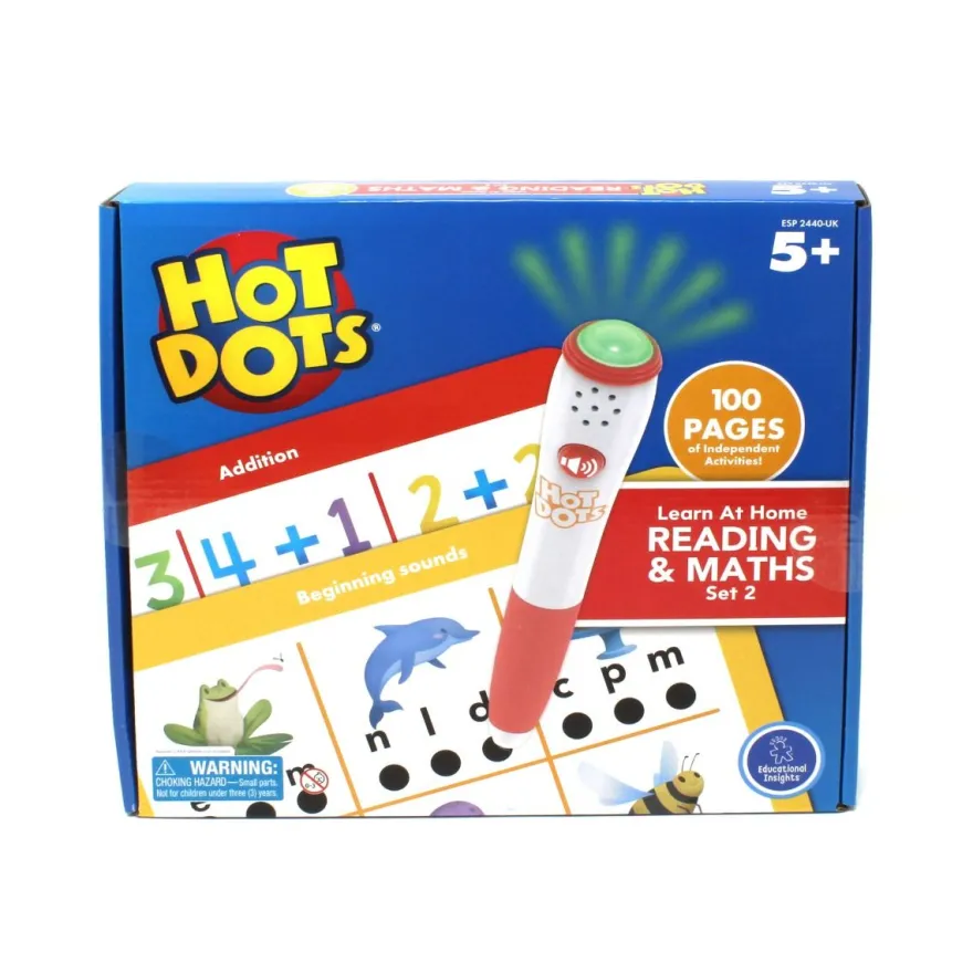 Hot Dots® - Startpaket, 5+ år (engelska)
