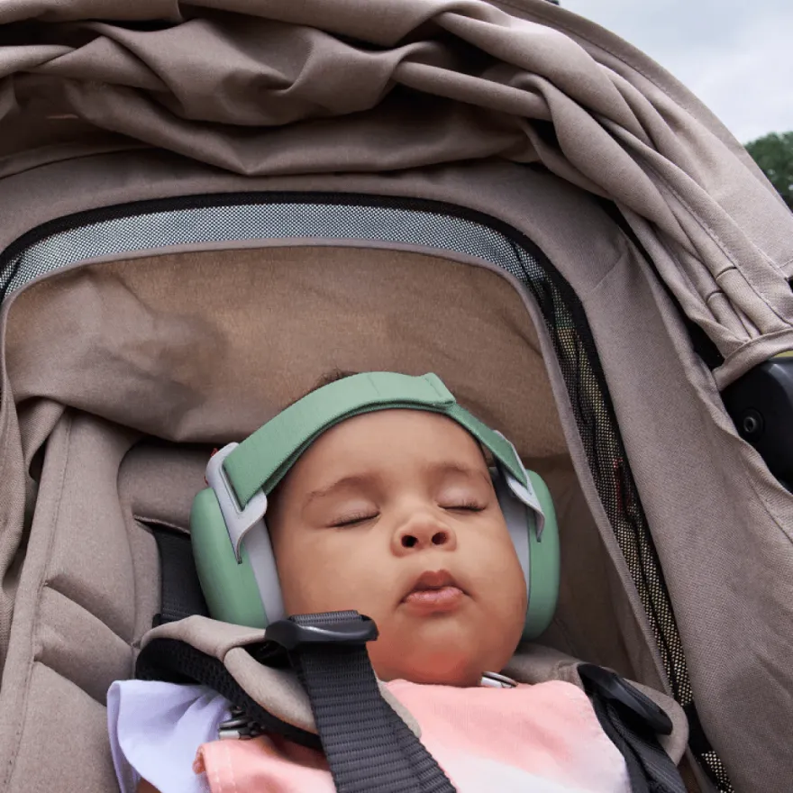 Hörselskydd Muffy Baby 1-4 år – Grön