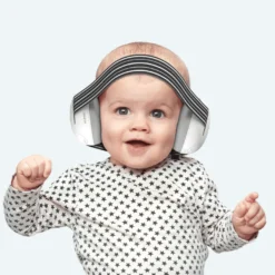 Hörselskydd Muffy Baby 1-3 år - Svart