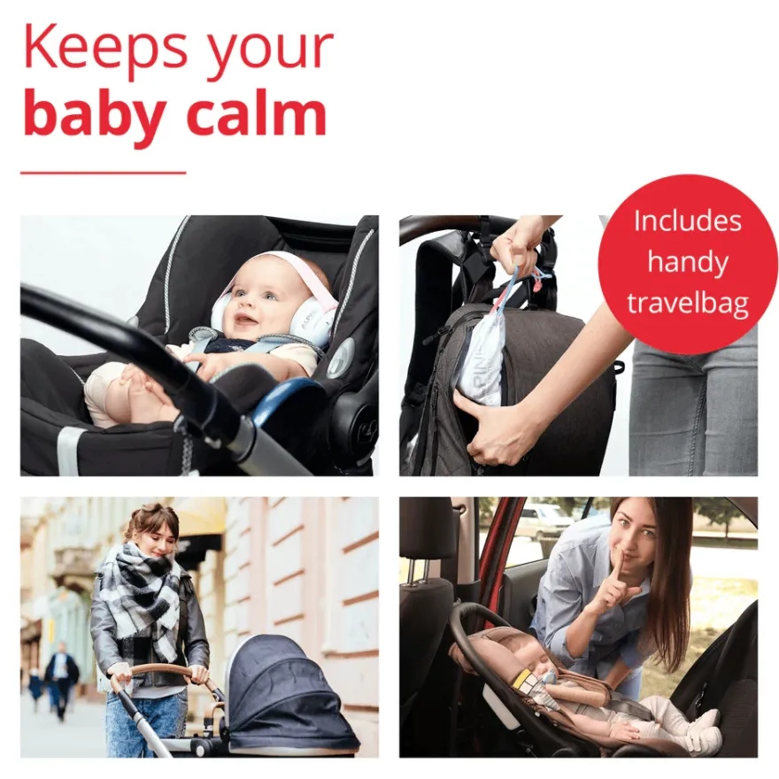 Hörselskydd Muffy Baby 1-3 år - Svart