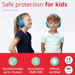Hörselskydd Muffy Kids 5-12 år - Blå