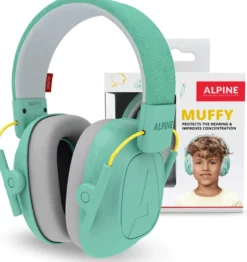 Hörselskydd Muffy Kids 5-12 år - Mint