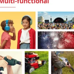 Hörselskydd Muffy Kids 5-12 år - Rosa