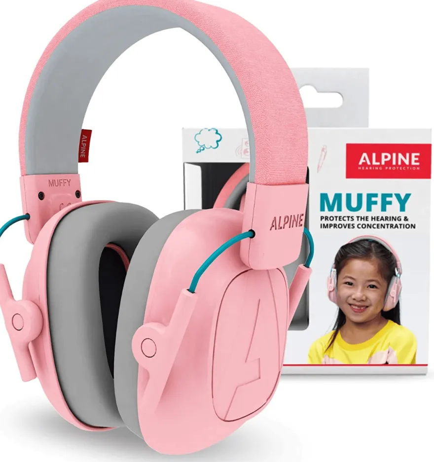 Hörselskydd Muffy Kids 5-12 år - Rosa