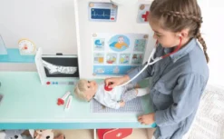 2-i-1 läkarklinik för människor och djur
