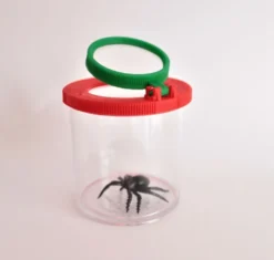 Insektsglas med förstoringsglas, diameter 6cm