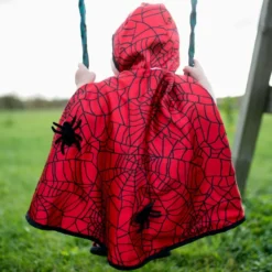 2-i-1 Spiderman/Batman-cape - Flera storlekar