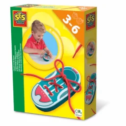 Jag lär mig knyta skosnören