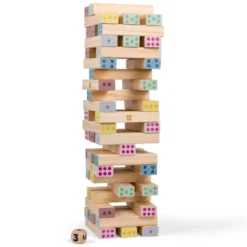 Jenga med siffror