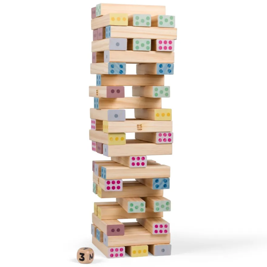 Jenga med siffror