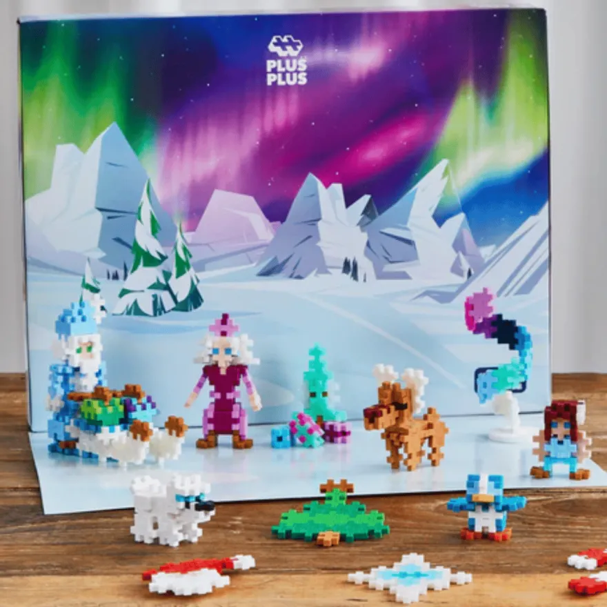 Julkalender ”Norrsken” – Plus-Plus, 639 st.