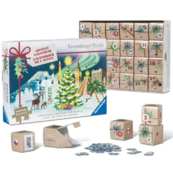 Julkalenderpussel – Jul i hela världen