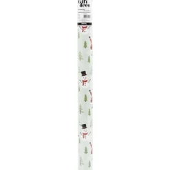 Julklappspapper 50 cm x 5 m – Julvänner