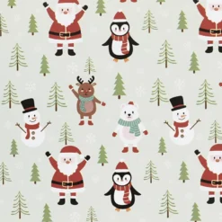 Julklappspapper 50 cm x 5 m – Julvänner