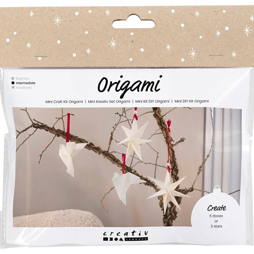 Julpåse - Julpynt av origami