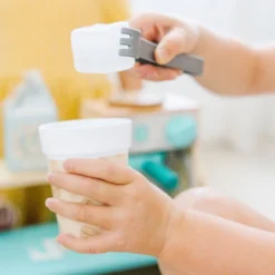 Kaffedisk av trä, 25 delar