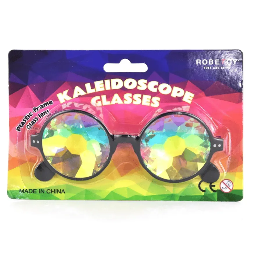 Kalejdoskop-glasögon