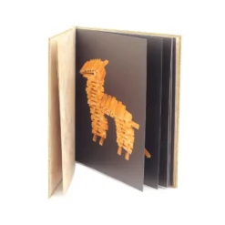 KAPLA inspirationsbok - Beige, Djur (lätt)