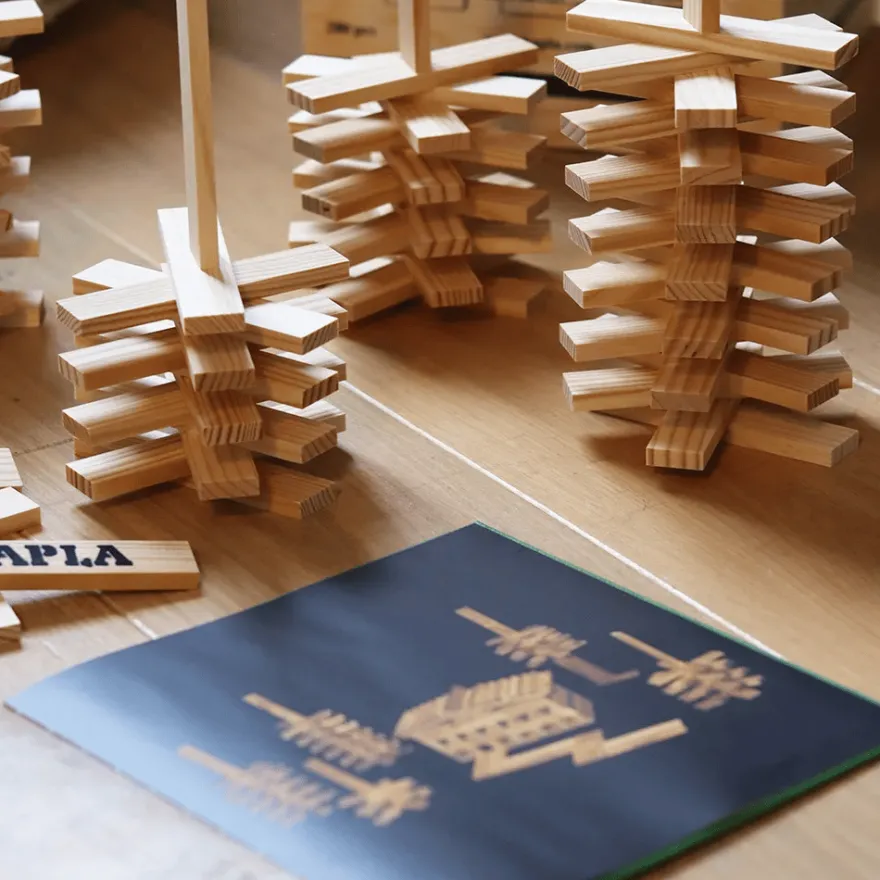 KAPLA inspirationsbok - Grön, Arkitektur (lätt)