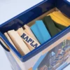 KAPLA-klossar - Blå/Gul/Grön, 120 st.
