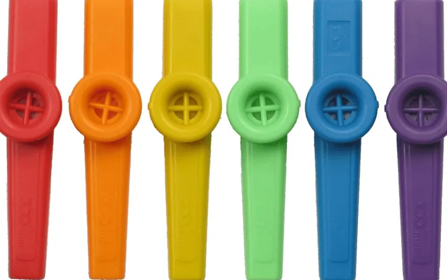 Kazoo (blandade färger), 1 st.