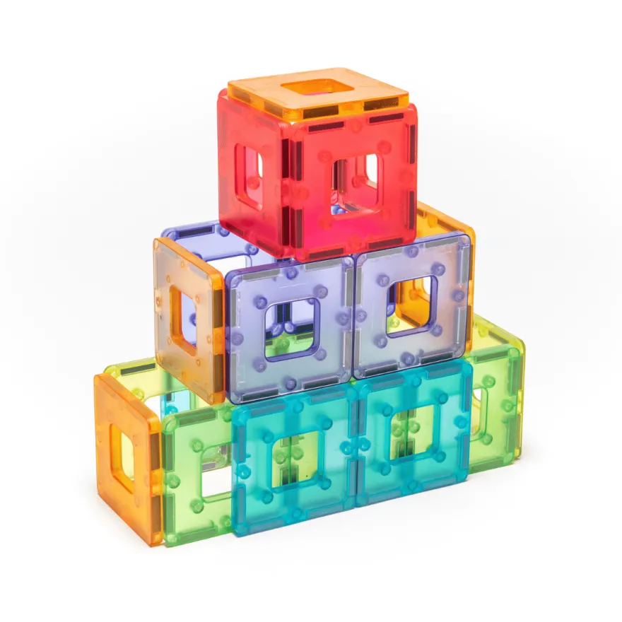 KinderMag Polydron | Transparent | 96 st.