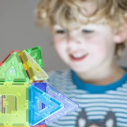 KinderMag Polydron | Transparent | 48 st.