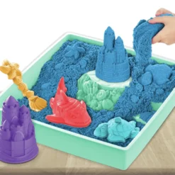 Kinetic Sand® - Sandbox blå, 454 gram