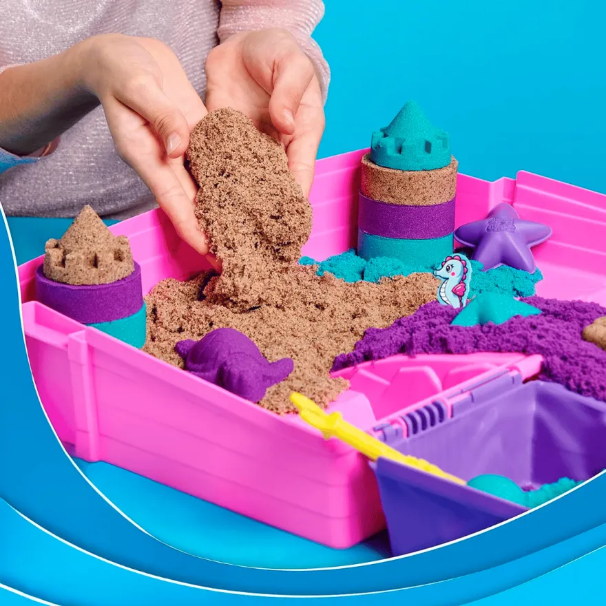 Kinetic Sand® – Sjöjungfruns magiska sandslott