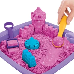 Kinetic Sand® - Sparkling Sandcastle, rosa