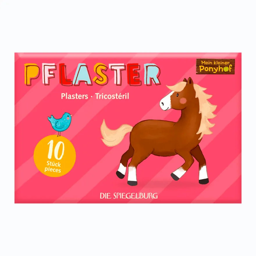 Kompetensplåster - Ponny, 10 st.