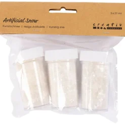 Konstsnö – Vit glitter, 3 x 27 ml