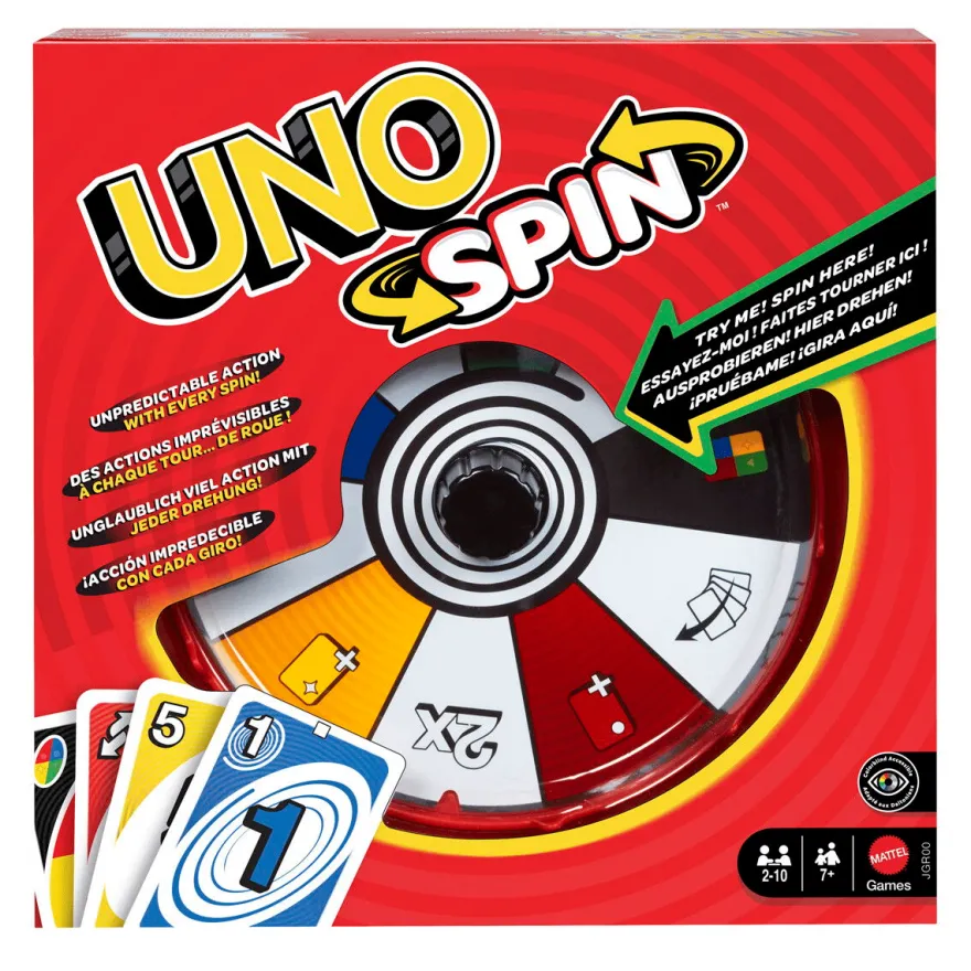 Kortspel – UNO Spin
