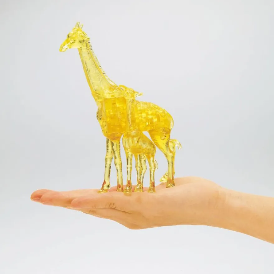 Kristallpussel med 38 bitar - Giraffer