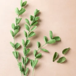 Kräppapper med stretch - Naturfärger, 8 ark
