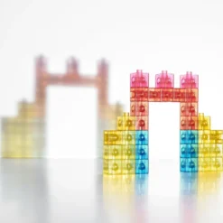 Kuber 2 cm - Transparenta, 100 st.