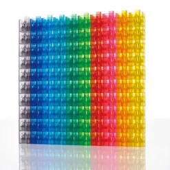 Kuber 2 cm - Transparenta, 100 st.