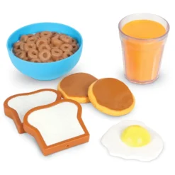 Leksaksmat - Varukorg med frukostmat