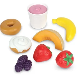 Leksaksmat - Varukorg med frukostmat