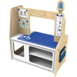 Lekstation 2-i-1 - Brandstation & polisstation